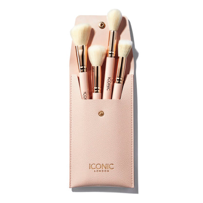 Handbag Glam Face Brush Set